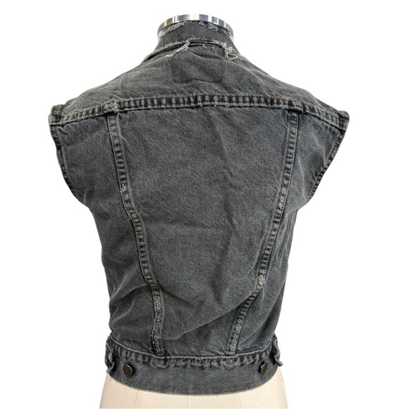 Vintage Levi's Pokemon Denim Vest Size Small - Picture 5 of 9